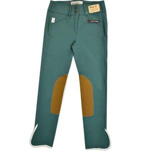 NWT Tailored Sportsman Trophy Hunter Ocean Blue Breeches - 30R